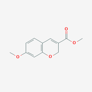 molecular formula C12H12O4 B1504831 methyl 7-methoxy-2H-chromene-3-carboxylate CAS No. 86236-08-0