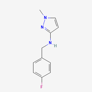 N-(4-Fluorobenzyl)-1-methyl-1H-pyrazol-3-amine