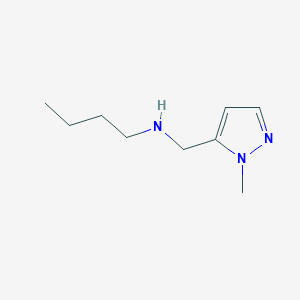 butyl[(1-methyl-1H-pyrazol-5-yl)methyl]amine