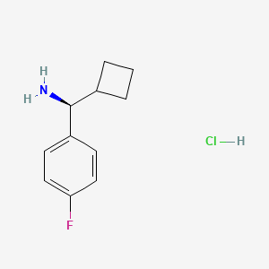 (S)-cyclobutyl(4-fluorophenyl)methanamine hydrochloride