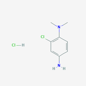 2-chloro-N1,N1-dimethylbenzene-1,4-diamine hydrochloride