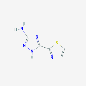 5-Amino-3-(2-thiazolyl)-1H-1,2,4-triazole