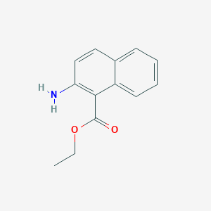 molecular formula C13H13NO2 B15048618 Ethyl 2-amino-1-naphthoate 