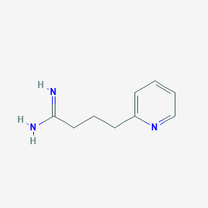 molecular formula C9H13N3 B1504877 4-Pyridin-2-YL-butyramidine CAS No. 887578-86-1