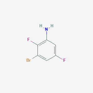 molecular formula C6H4BrF2N B1504884 3-Bromo-2,5-difluoroaniline CAS No. 1269232-99-6