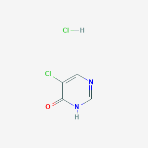 molecular formula C4H4Cl2N2O B1504892 5-Chloropyrimidin-4(1H)-one hydrochloride 