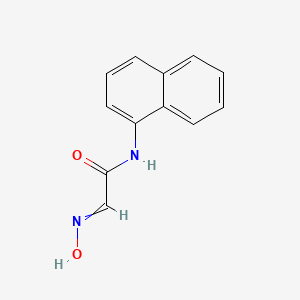 2-(Hydroxyimino)-N-(naphthalen-1-yl)acetamide