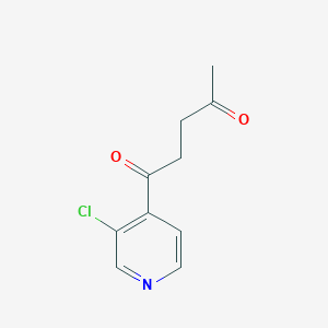 1-(3-Chloropyridin-4-yl)pentane-1,4-dione