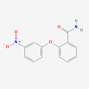 molecular formula C13H10N2O4 B1504935 2-(3-Nitrophenoxy)benzamide CAS No. 92961-23-4
