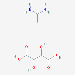 molecular formula C6H14N2O6 B1504978 Diaminoethane tartrate CAS No. 76891-07-1