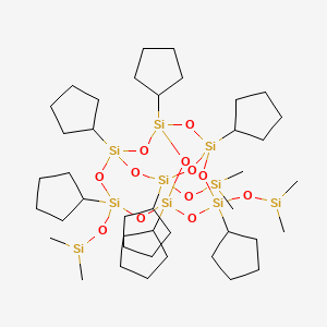 molecular formula C41H81O12Si10 B1504984 Pubchem_53460445 CAS No. 307496-30-6
