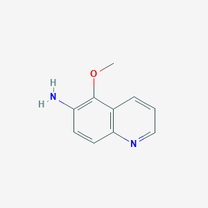 molecular formula C10H10N2O B1504992 5-甲氧基喹啉-6-胺 CAS No. 54620-48-3