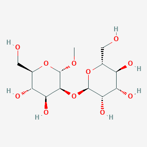 molecular formula C13H24O11 B015050 2-O-甘露糖基甘露糖甲基醚 CAS No. 59571-75-4