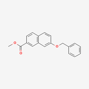 7-Benzyloxynaphthalene-2-carboxylic acid methyl ester