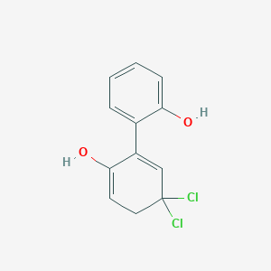 molecular formula C12H10Cl2O2 B1505013 5,5-Dichloro-4,5-dihydro[1,1'-biphenyl]-2,2'-diol CAS No. 31113-52-7