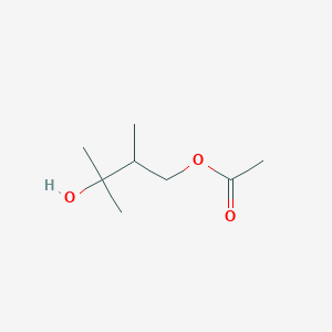 molecular formula C8H16O3 B1505014 3-Hydroxy-2,3-dimethylbutyl acetate CAS No. 73295-11-1