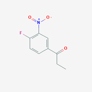 1-(4-Fluoro-3-nitrophenyl)propan-1-one