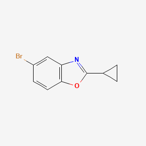 5-Bromo-2-cyclopropyl-1,3-benzoxazole