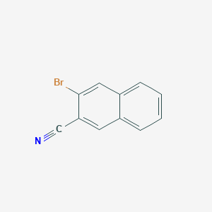 molecular formula C11H6BrN B1505034 3-Bromonaphthalene-2-carbonitrile CAS No. 54245-34-0