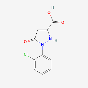 1-(2-chlorophenyl)-5-hydroxy-1H-Pyrazole-3-carboxylic acid