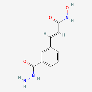 (e)-3-(3-(Hydrazinecarbonyl)phenyl)-n-hydroxyacrylamide