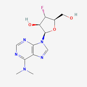 (2R,3R,4S,5R)-2-[6-(dimethylamino)purin-9-yl]-4-fluoro-5-(hydroxymethyl)oxolan-3-ol