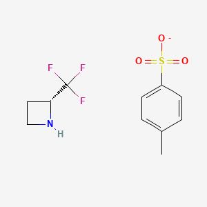 (2R)-2-(trifluoromethyl)azetidine 4-methylbenzene-1-sulfonate