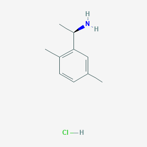 molecular formula C10H16ClN B1505041 (R)-1-(2,5-Dimethylphenyl)ethanamine hydrochloride CAS No. 856646-07-6