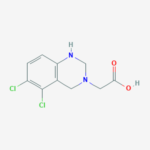 (5,6-Dichloro-1,4-dihydroquinazolin-3(2H)-yl)acetic acid