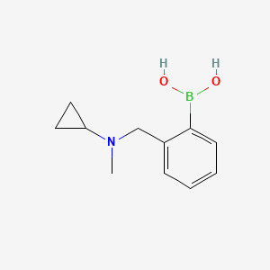 (2-((Cyclopropyl(methyl)amino)methyl)phenyl)boronic acid