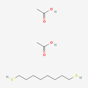 Acetic acid;octane-1,8-dithiol