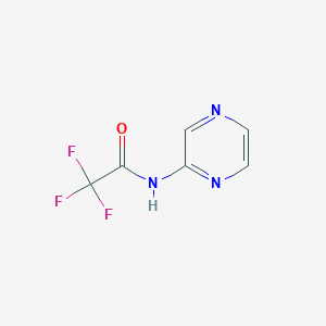 B150505 Acetamide, 2,2,2-trifluoro-N-pyrazinyl- CAS No. 129476-64-8