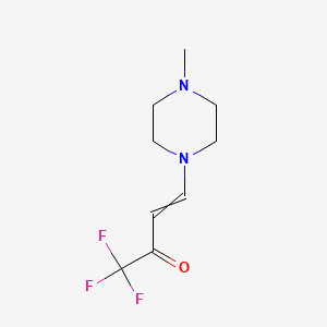 1,1,1-trifluoro-4-(4-methylpiperazin-1-yl)but-3-en-2-one