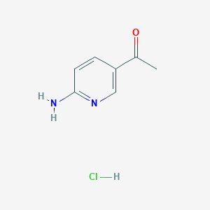 1-(6-Aminopyridin-3-yl)ethanone hydrochloride