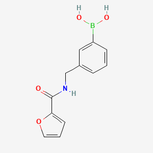 (3-((Furan-2-carboxamido)methyl)phenyl)boronic acid