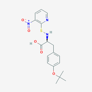 N-(3-Nitro-2-pyridinesulfenyl)-O-t-butyl-L-tyrosine