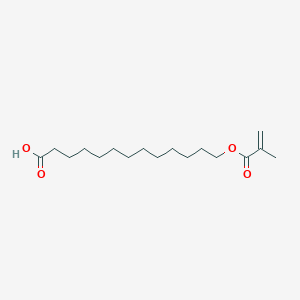 Tridecanoic acid, 13-[(2-methyl-1-oxo-2-propenyl)oxy]-