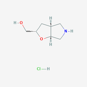 rac-(2S,3AS,6aS)-hexahydro-2H-furo[2,3-c]pyrrol-2-ylmethanol hydrochloride