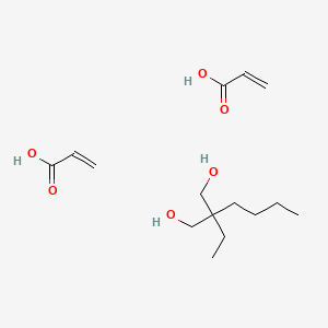molecular formula C15H28O6 B1505072 2-Butyl-2-ethylpropane-1,3-diol;prop-2-enoic acid CAS No. 67019-04-9
