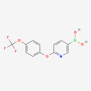 6-(4-(Trifluoromethoxy)phenoxy)pyridin-3-ylboronic acid