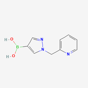 1-(Pyridin-2-ylmethyl)-1H-pyrazol-4-ylboronic acid