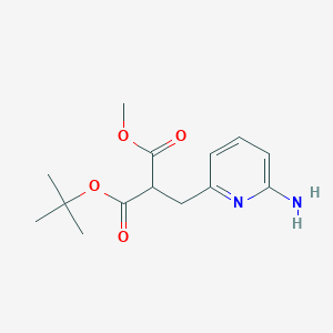 Methyl 3-(6-aminopyridin-2-YL)-2-(tert-butoxycarbonyl)propanoate