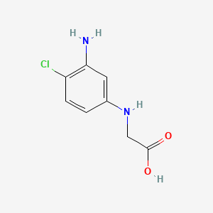 molecular formula C8H9ClN2O2 B1505094 N-(3-Amino-4-chlorophenyl)glycine CAS No. 6262-29-9