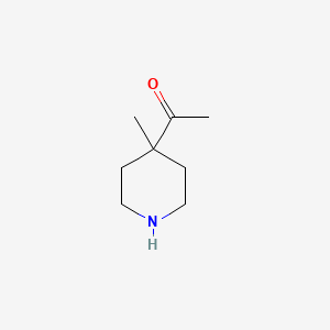 1-(4-Methylpiperidin-4-YL)ethan-1-one