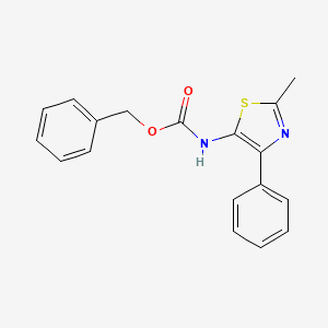 Benzyl 2-methyl-4-phenylthiazol-5-ylcarbamate