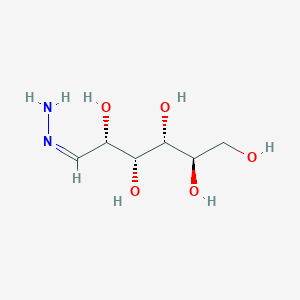 (2R,3R,4R,5S,6Z)-6-hydrazinylidenehexane-1,2,3,4,5-pentol