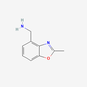 (2-Methylbenzo[d]oxazol-4-yl)methanamine