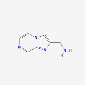 Imidazo[1,2-a]pyrazin-2-ylmethanamine