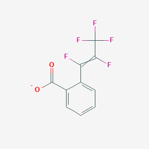 2-(1,2,3,3,3-Pentafluoroprop-1-en-1-yl)benzoate