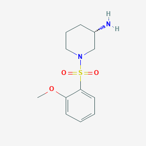 (S)-1-(2-Methoxy-benzenesulfonyl)-piperidin-3-ylamine